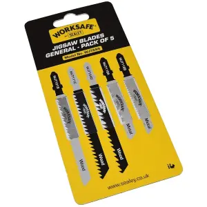 Jigsaw Blades Assorted Pack of 5 by Ufixt