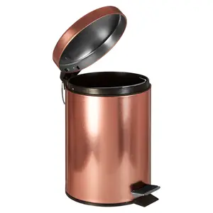 Maison by Premier Rose Gold Pedal Bin 5Ltr