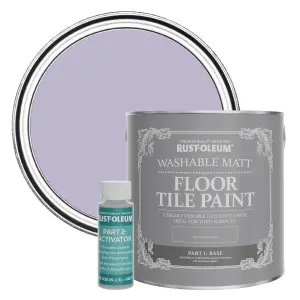 Rust-Oleum Wisteria Washable Matt Floor Tile Paint 2.5L