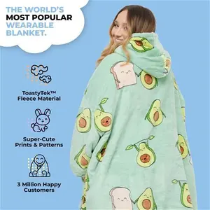 Avocado Oodie Hooded Blanket