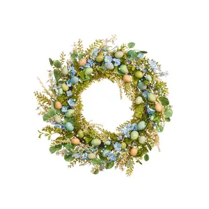 Faux Lillies 70cm Wreath