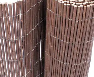 Artificial Screening Willow Canes Fencing Natural Screening Roll 1m x 4m