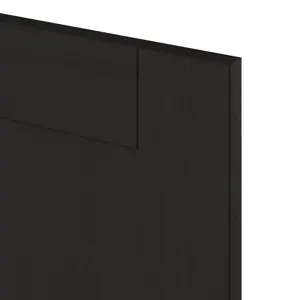 GoodHome Verbena Matt charcoal Shaker Tall appliance Cabinet door (W)600mm (H)633mm (T)20mm