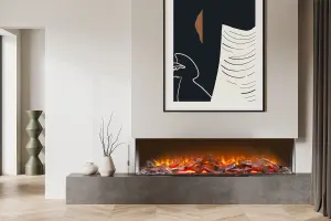 Acantha Ignis 1500 Panoramic Media Wall Electric Fire