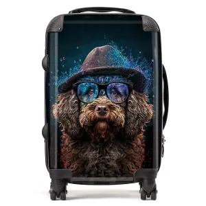 Labradoodle Dog Splashart Suitcase - Cabin