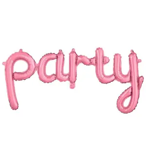 Realmax Party Letter Foil Balloon Pink (One Size)