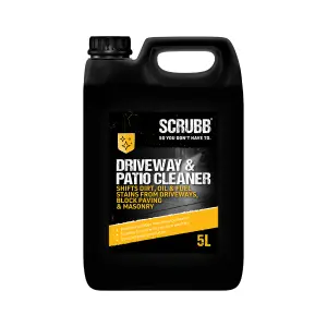 SCRUBB Patio & driveway cleaner, 5L Jerry can