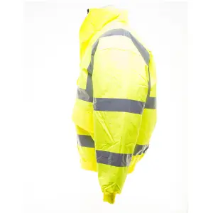 Yoko Mens Hi-Vis Bomber Jacket Quality Product