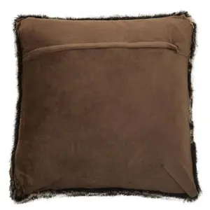 Bosie Lamina Mocha Ombre Square Cushion