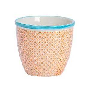 Nicola Spring - Hand-Printed Plant Pot - 14cm