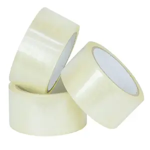 Clear Packing Parcel 2 Inch Tape 48mm x 66m Strong Heavy Duty for Packing Boxes, Secure Sticky Sealing Packaging Tape(6 Rolls)