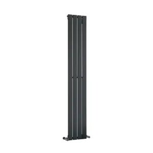 Ximax Vertirad HW1800295A Anthracite Horizontal or vertical Designer 1889BTU Radiator, (W)295mm x (H)1800mm