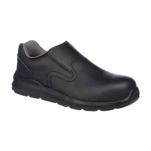 Portwest Compositelite Slip On Safety Trainer S2 Black