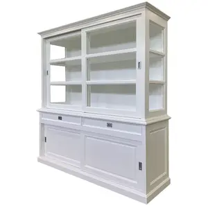 Stiles Display Cabinet White