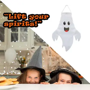 Hanging Ghost Decoration Halloween Party, Trick or Treat  Happy