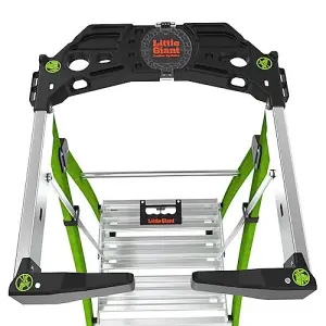 Little Giant 4 Tread Fortress GRP Platform Step Ladder