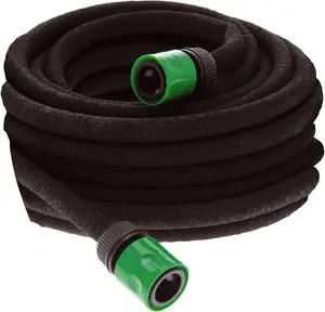 15m Hozelock Compatible Porous Soaker Hose Garden Drip Irrigation Watering Pipe