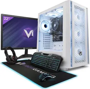 Vibox I-16 Gaming PC - 21.5" Monitor Bundle - Quad Core AMD Ryzen 3200G Processor - Radeon Vega 8 Graphics - 16GB RAM - 1TB SSD - Windows 11 - Wifi