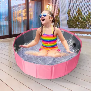 Pet Bath Tub - Swimming Bathing Tub Kiddie Pool For Dogs Cats And Kids - Suitable For Small Or Medium Sized Dogs