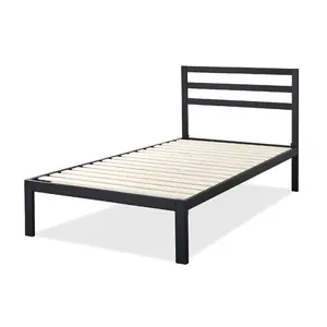 Christiano Metal Bed Frame with Headboard Single (3')