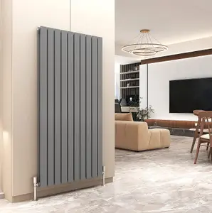 Designer Flat Panel Double Radiator 1600x680 Anthracite by MCC