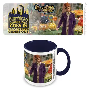 Willy Wonka & the Chocolate Factory Nobody Comes Out Inner Two Tone Mug Multicoloured (One Size)