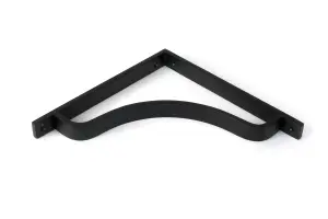 Matt Black Abingdon Shelf Bracket (200mm x 200mm)