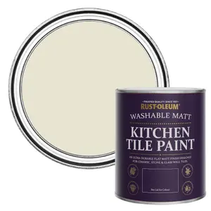 Rust-Oleum Oyster Matt Kitchen Tile Paint 750ml