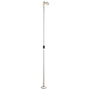 Freestanding Telescopic Shower Head Holder - Suction Cup Bath Stand for Hands-Free Showering - Extends From 84-140cm