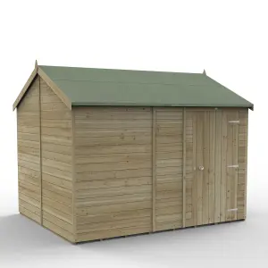 Timberdale 10x8  Reverse Apex Shed No Window