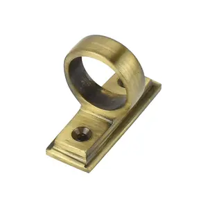 Sash Heritage Sash Eye with Border (Square end) - Antique Brass