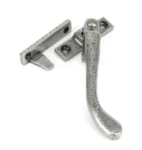 From The Anvil Pewter Night-Vent Locking Peardrop Fastener - RH