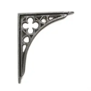 Castelion Single Mini Cast Iron Gothic Shelf Bracket