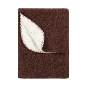 furn. Nurrel Sherpa Knitted Throw