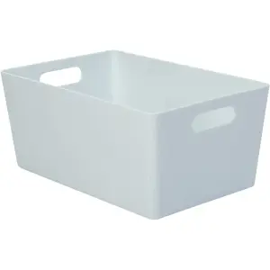 Whatmore Rectangular Studio Box Ice White (17 x 25.5 x 11cm)