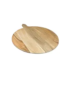 Mango      Wood      Round      Board,      60cm