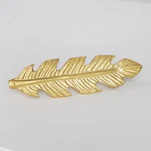 Melody Maison Gold Feather Drawer Knob