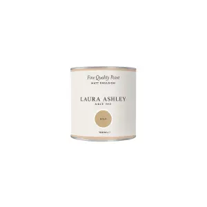 Laura Ashley Gold Matt Emulsion paint, 100ml