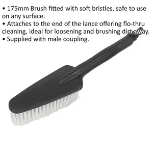 Fixed Flow Through Brush - Suitable for ys06423 & ys06424 Pressure Washers