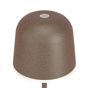 Eglo Mannera Steel Auburn & White Touch Dimmer Table Lamp