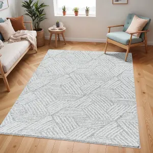 ALLIE Modern Shaggy Area Rug 160 x 213 cm