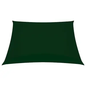 Berkfield Sunshade Sail Oxford Fabric Square 3.6x3.6 m Dark Green