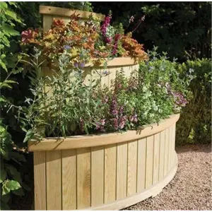 Deluxe  Cascade Garden Planter (2.8ft x 2.8ft)