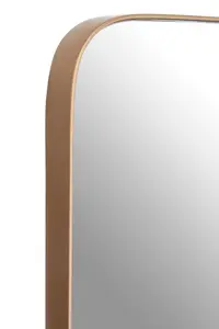 Interiors by Premier Newell Gold Effect Frame Wall Mirror