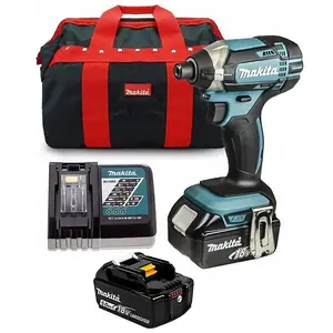 Makita DTD153RFX2 18V LXT Lithium Brushless Impact Driver - 2 x 3.0ah Battery