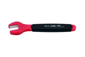 Laser Tools 8552 VDE 1000V Insulated Single Open Ended Spanner 20mm