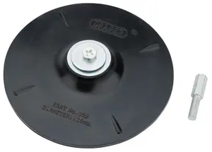 Draper  Rubber Backing Disc, 125mm 83815