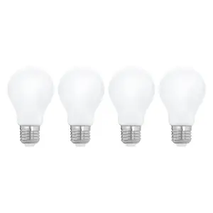 Eglo LED E27 Opal Lightbulb 2700K - Pack of 4