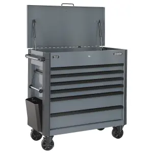 Superline Pro Tool Trolley 6 Drawer With Ball Bearing Slides Grey AP366G