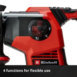 Einhell Cordless Rotary Hammer Drill 36V 3.2J Power X-Change With Carry Case Drill Impact Chisel HEROCCO 36/28 - Body Only